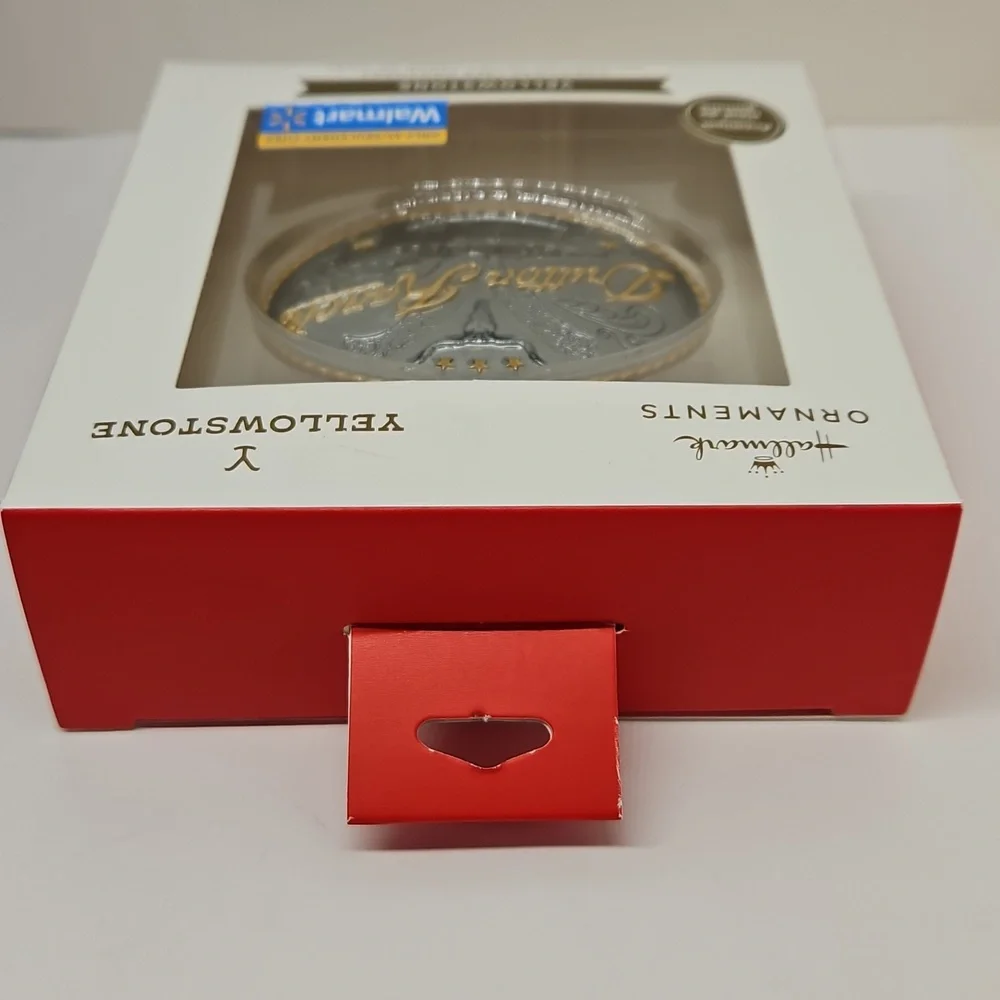 Hallmark Yellowstone Dutton Ranch Belt Buckle Christmas Tree Ornament